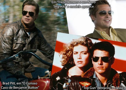 Personagens do cinema usando o clássico modelo