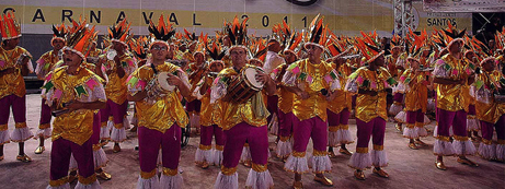 Carnaval Santos Escolas de Samba - Bateria